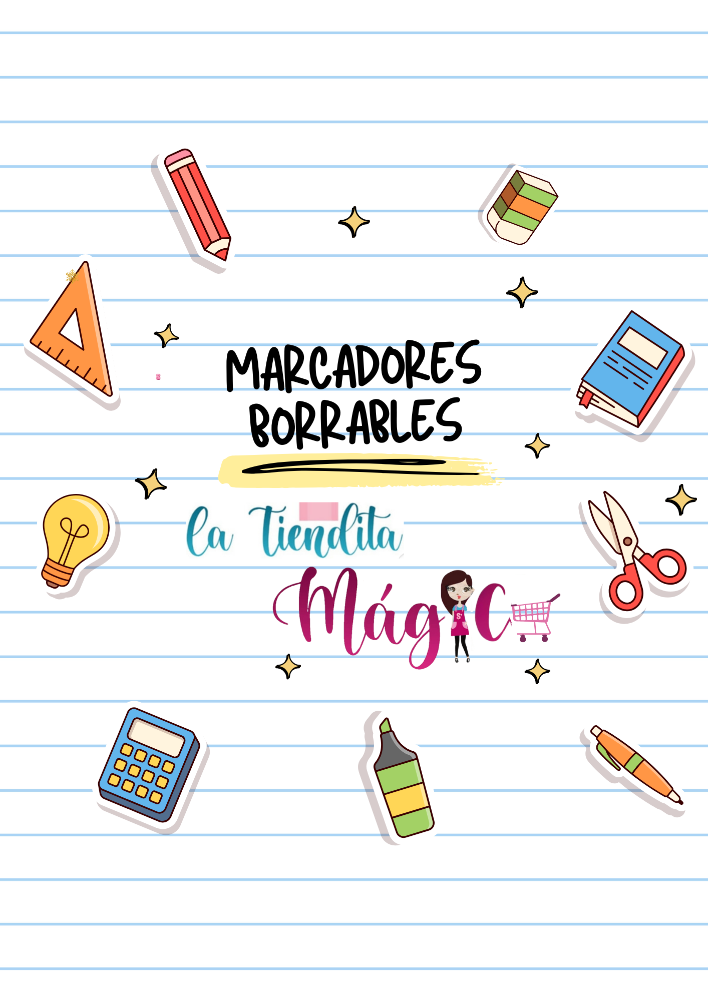 Marcadores Borrables